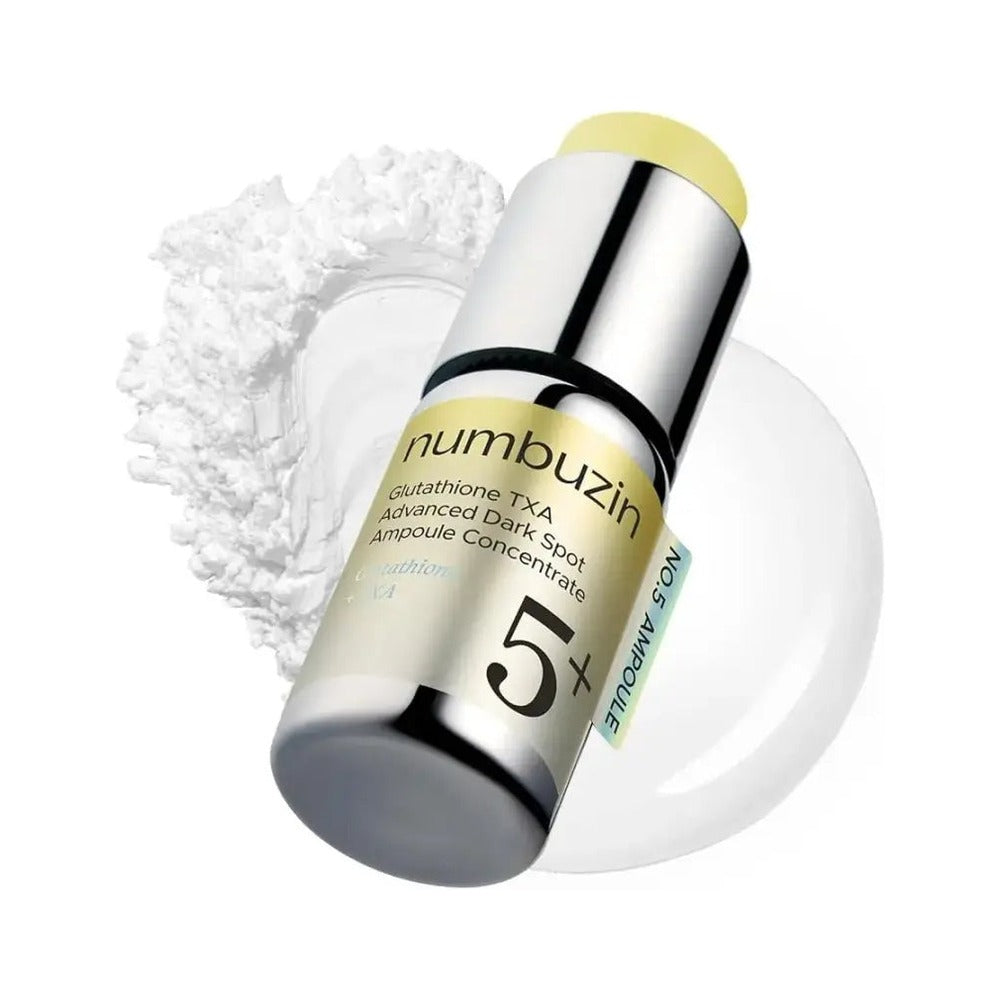 numbuzin No.5 Glutathione TXA Advanced Dark Spot Ampoule Concentrate 10g+0.7g - numbuzin