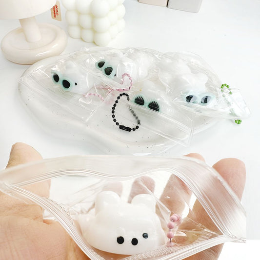 흰둥이 말랑이 키링 1개