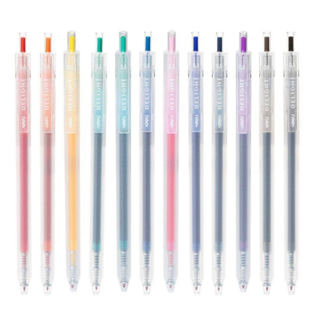 다파라 젤펜 0.5MM 12개 젤리펜0.5 젤리펜세트 젤펜세트 잘써지는볼펜