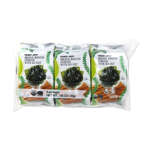Organic Roasted Seaweed with Sea Salt