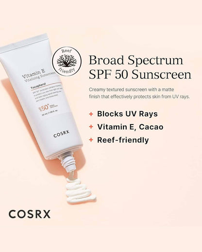 COSRX Vitamin E Vitalizing Sunscreen SPF 50+ - Image 4