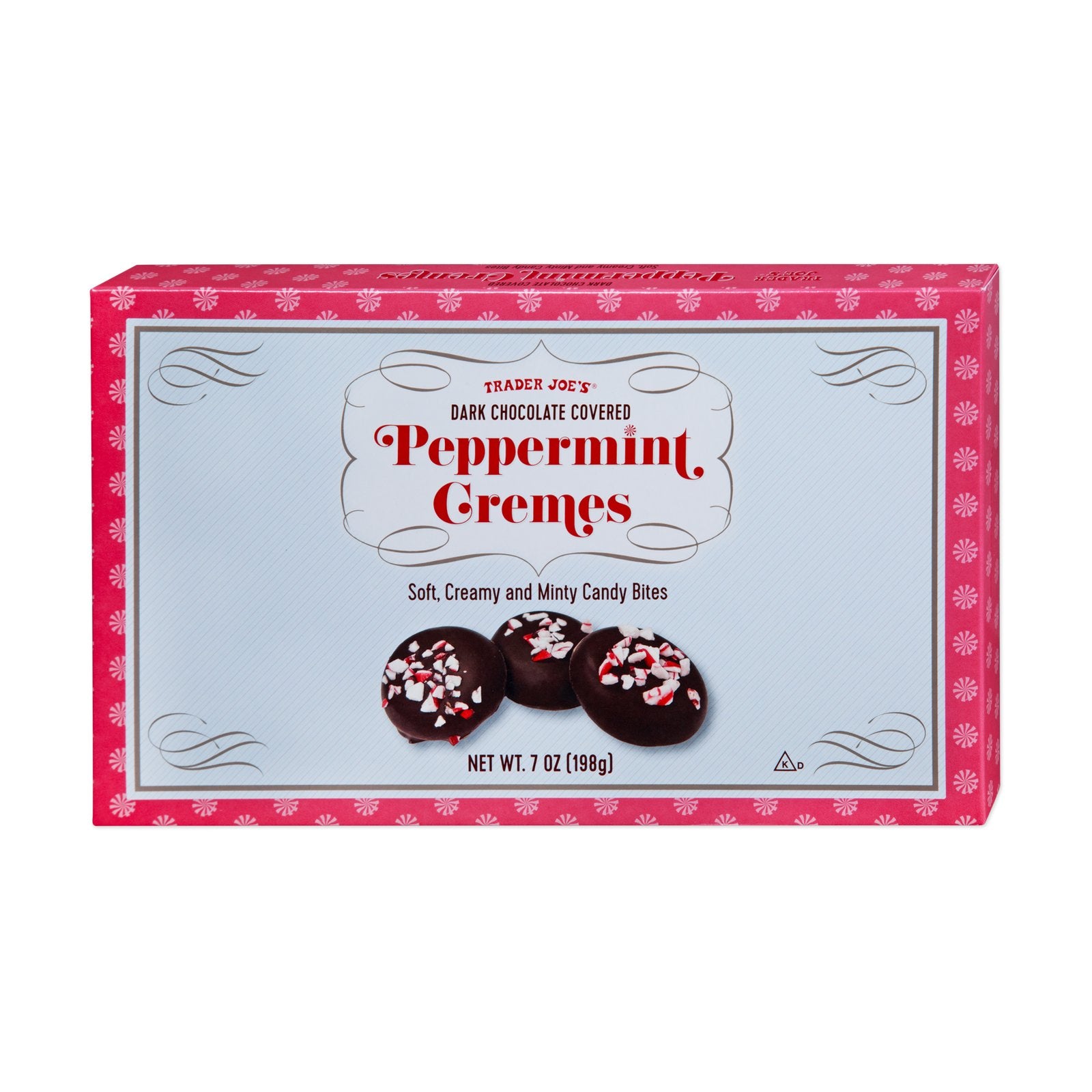 Dark Chocolate Covered Peppermint Cremes