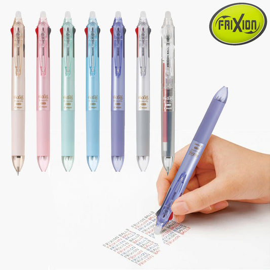 프릭션 3색 볼펜 지워지는볼펜 각인 0.38 파이롯트 Frixion 지워지는펜