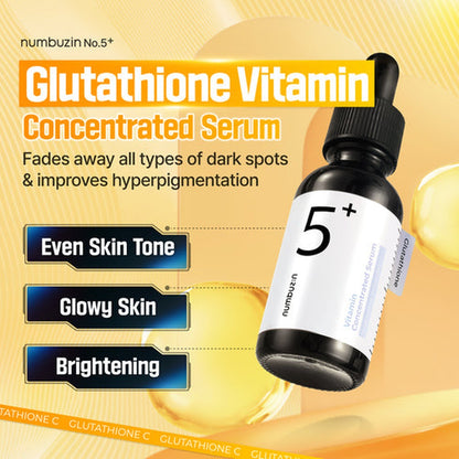 Numbuzin [Numbuzin] No 5+ Vitamin Glutathione Dark Spot  Full Care Set - Image 3