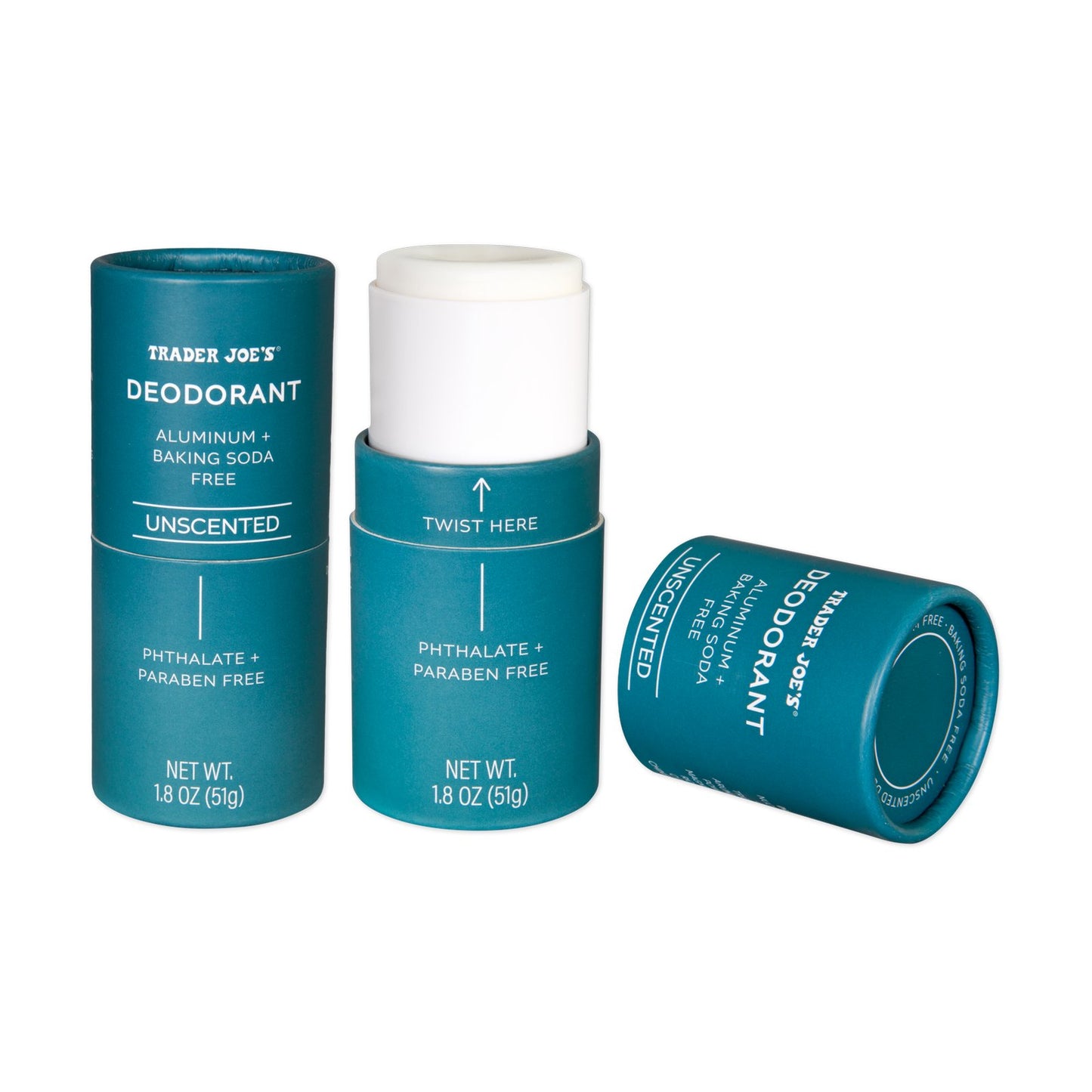 Unscented Deodorant