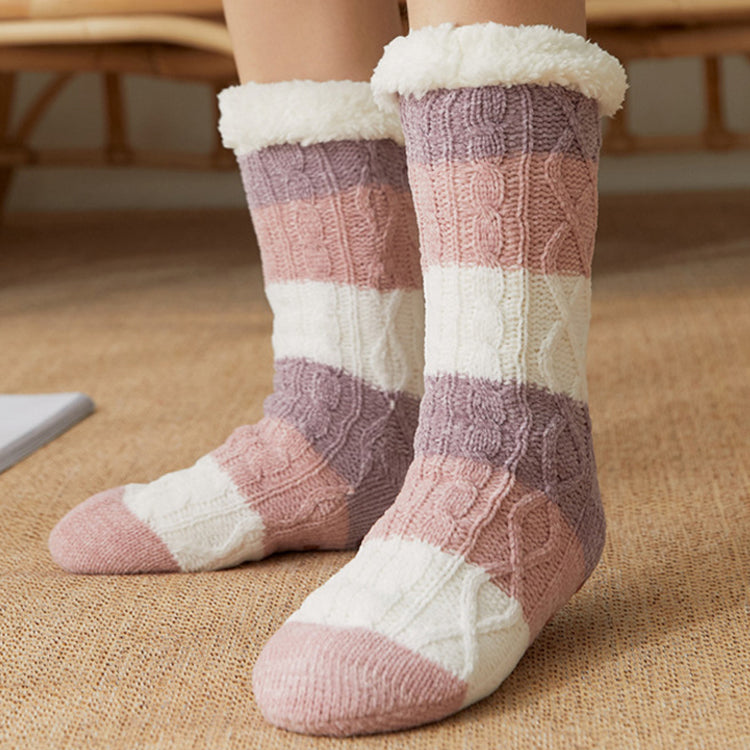 Care Thermal Sleep Socks Sherpa Fleece Long