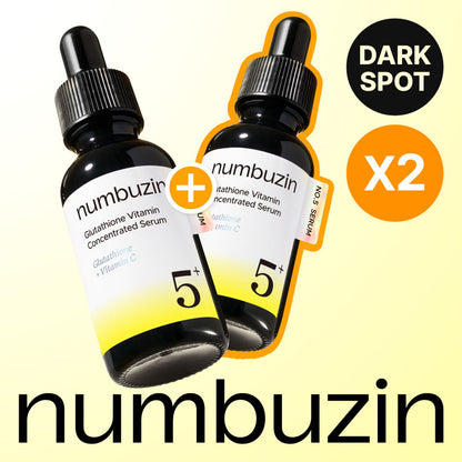 numbuzin [Numbuzin] No.5+ Glutathione Vitamin Concentrated Toner Pad (70 Pads)