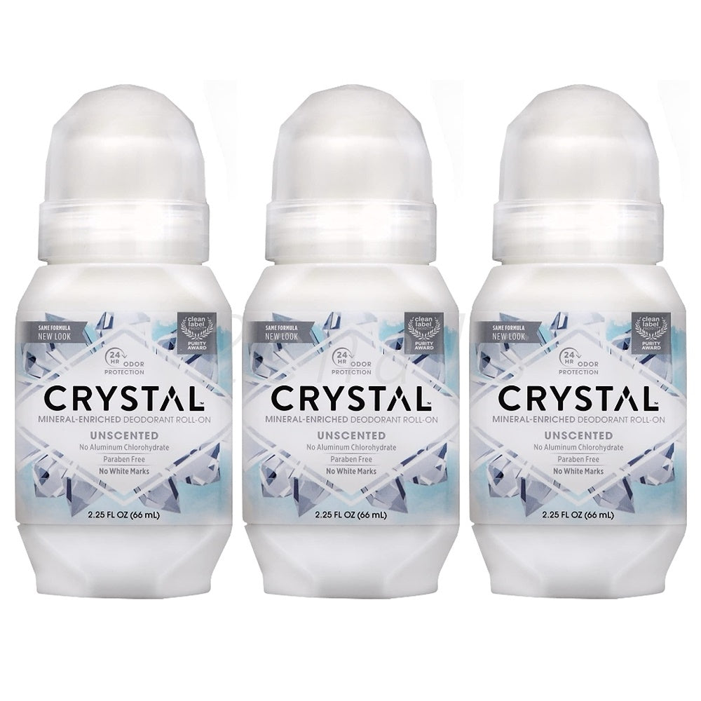 CRYSTAL Crystal Natural Deodorant Roll-On - CRYSTAL