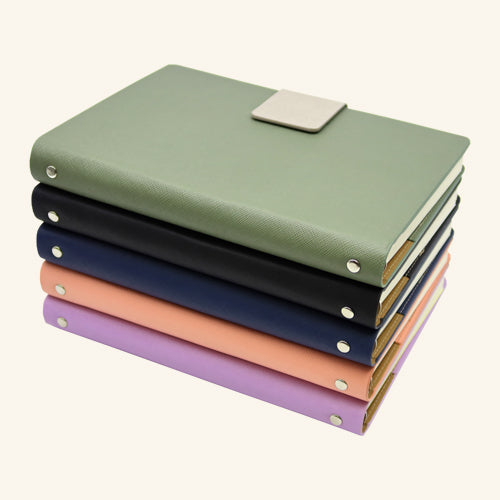 6-Hole Perpetual Work Diary A5 2026 Tor System
