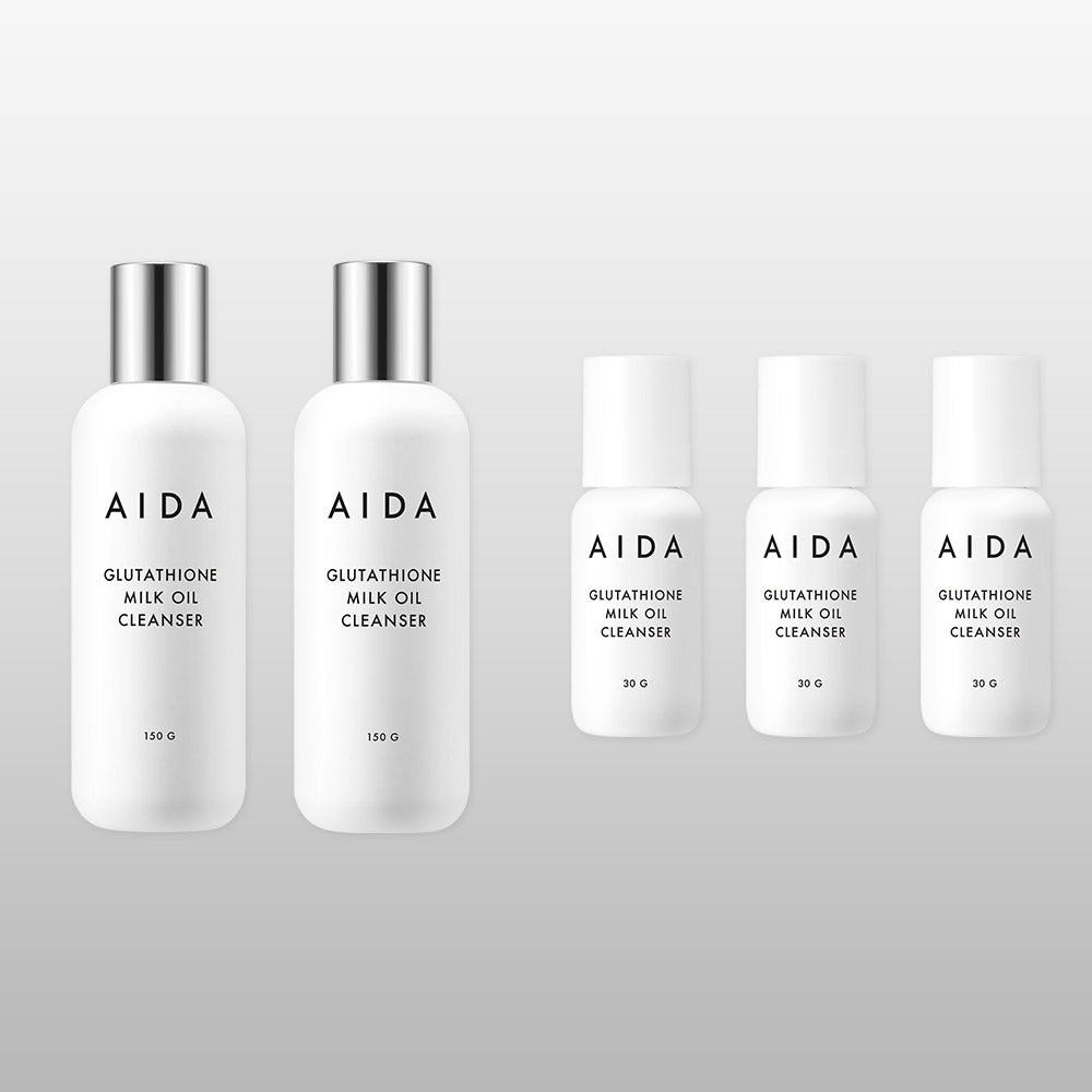 AIDA Glutathione Milk Oil Cleanser 150g - AIDA