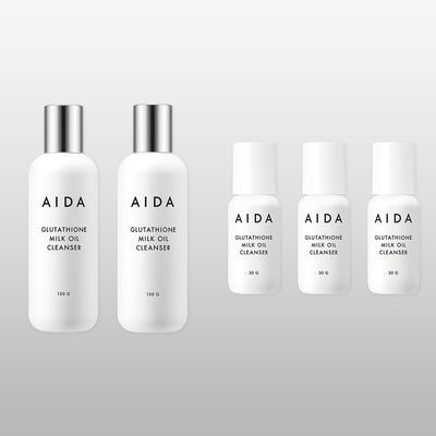 AIDA Glutathione Milk Oil Cleanser 150g