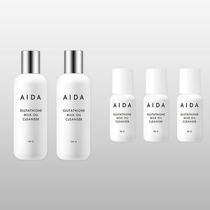 AIDA Glutathione Milk Oil Cleanser 150g