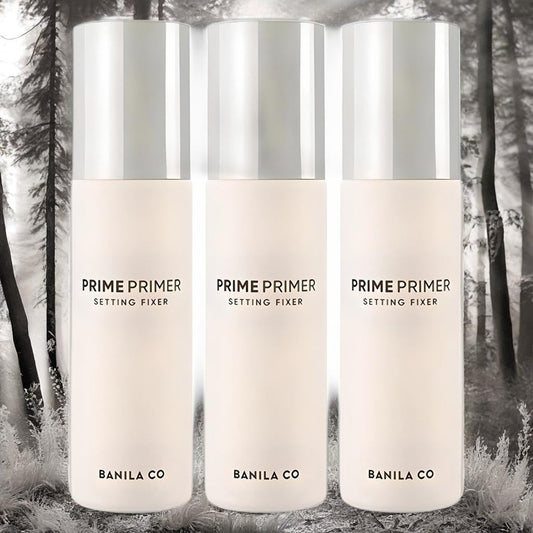BANILA CO Prime Primer Finish Powder (Single / Brush Set)