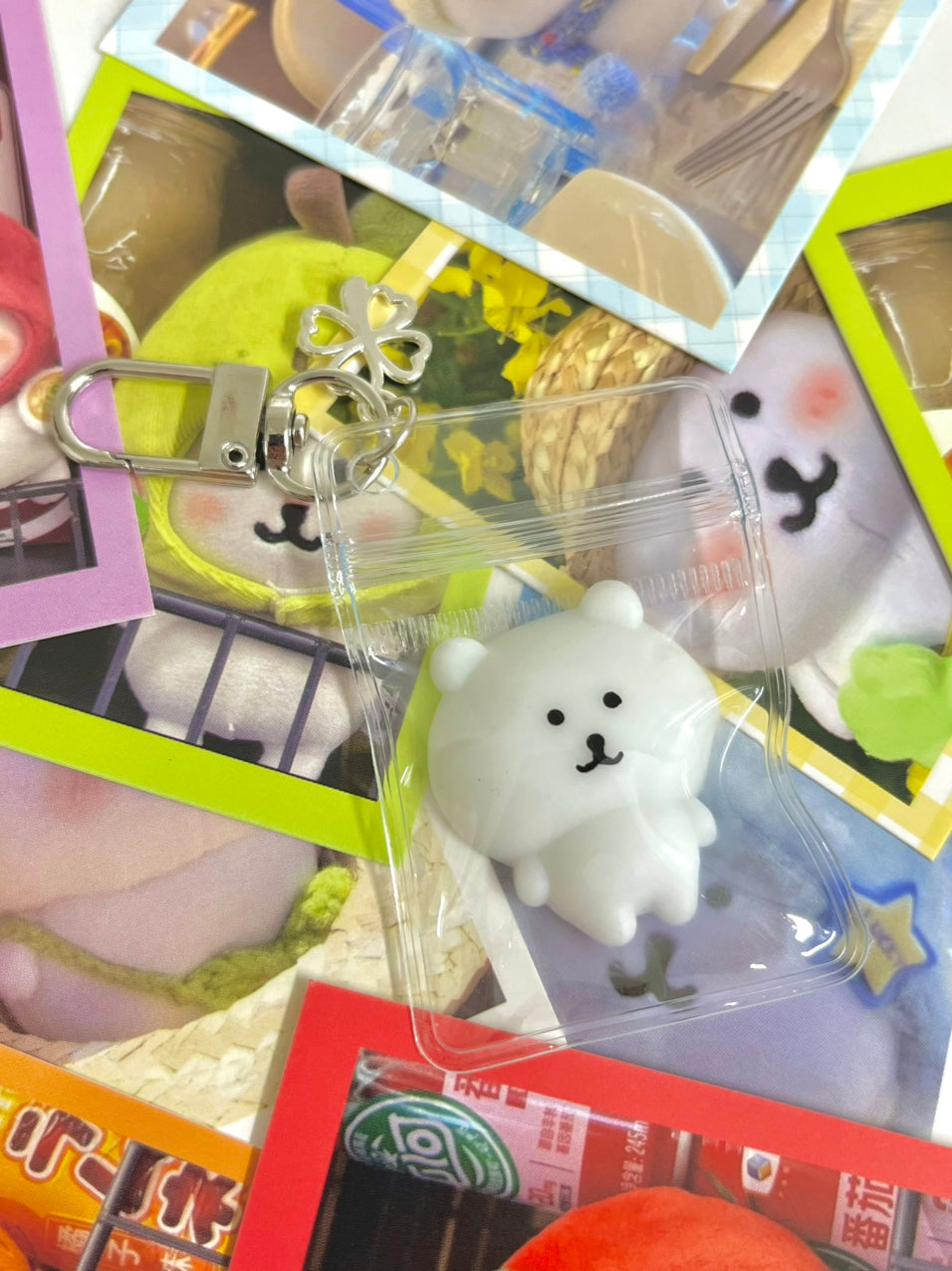 곰돌이 농담곰 미니 말랑이 키링
