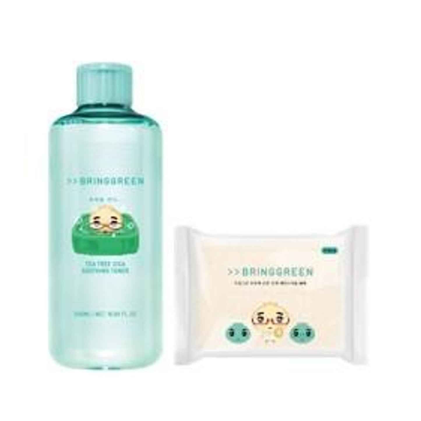 BRINGGREEN [Angyeong Mandu Edition] BRINGGREEN Zinc Teca Blemish Serum 50ml + 25ml Refill Set (+Angyeong Mandu Plush Keyring) - Image 3