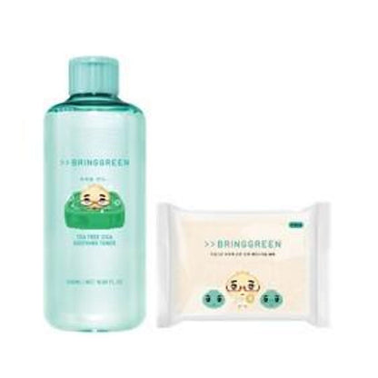BRINGGREEN [Angyeong Mandu Edition] BRINGGREEN Zinc Teca Blemish Serum 50ml + 25ml Refill Set (+Angyeong Mandu Plush Keyring) - Image 3