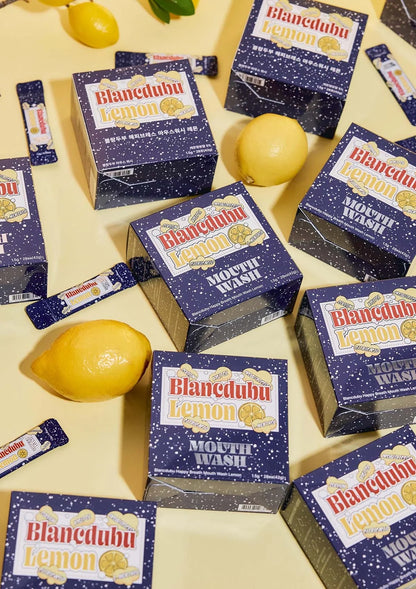 BLANC DUBU [BLANC DUBU] Happy Breath Mouth Wash Lemon | Peach (1 Box = 1.5g × 28 Sticks) - Image 3
