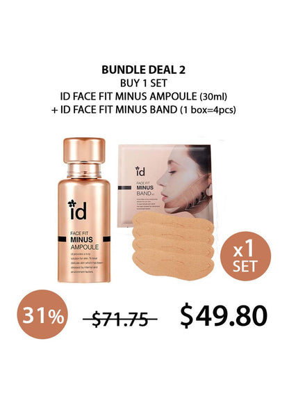 ID.AZ [BUNDLE] ID.AZ Minus Ampoule  |  Minus Band  |  Peeling Toner  |  Plaster Mask  |  Plus Ampoule  |  Plus Patch V3 - Image 3