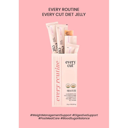 EVERY ROUTINE [EVERY ROUTINE] Every Cut Diet Jelly (1 Box = 25g x 14 Sticks)
