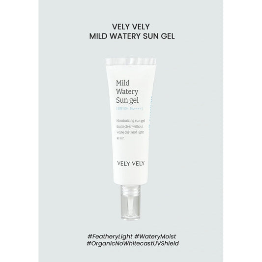 VELY VELY CLEARANCE SALE - [VELY VELY] Mild Watery Sun Gel 50ml