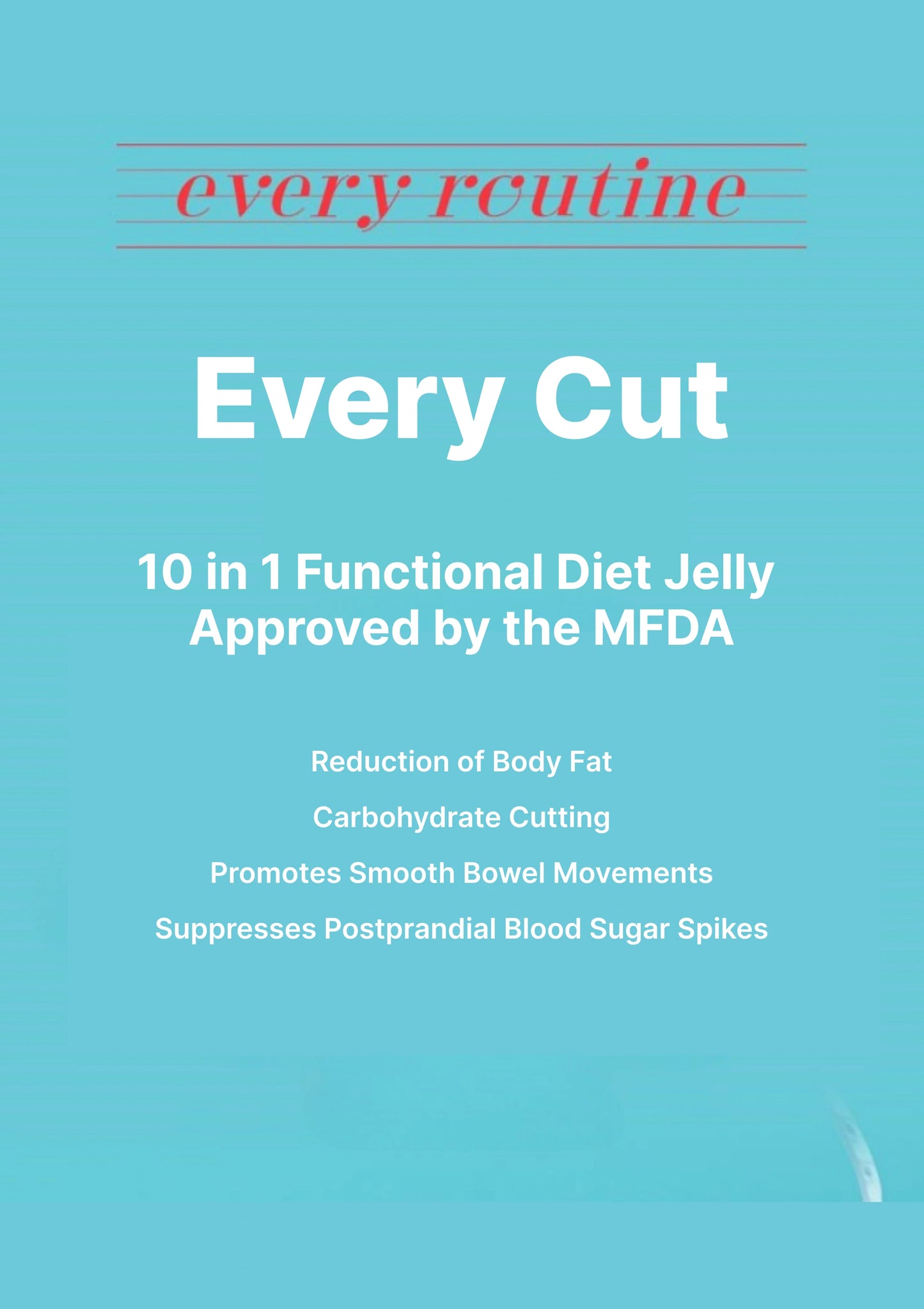 EVERY ROUTINE [EVERY ROUTINE] Every Cut Diet Jelly (1 Box = 25g x 14 Sticks) - Image 3