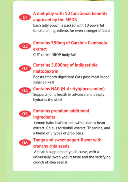 EVERY ROUTINE [EVERY ROUTINE] Every Cut Diet Jelly (1 Box = 25g x 14 Sticks) - Image 5