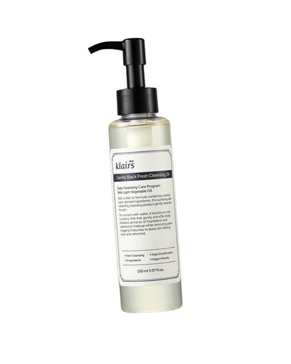 KLAIRS Gentle Black Fresh Cleansing Oil