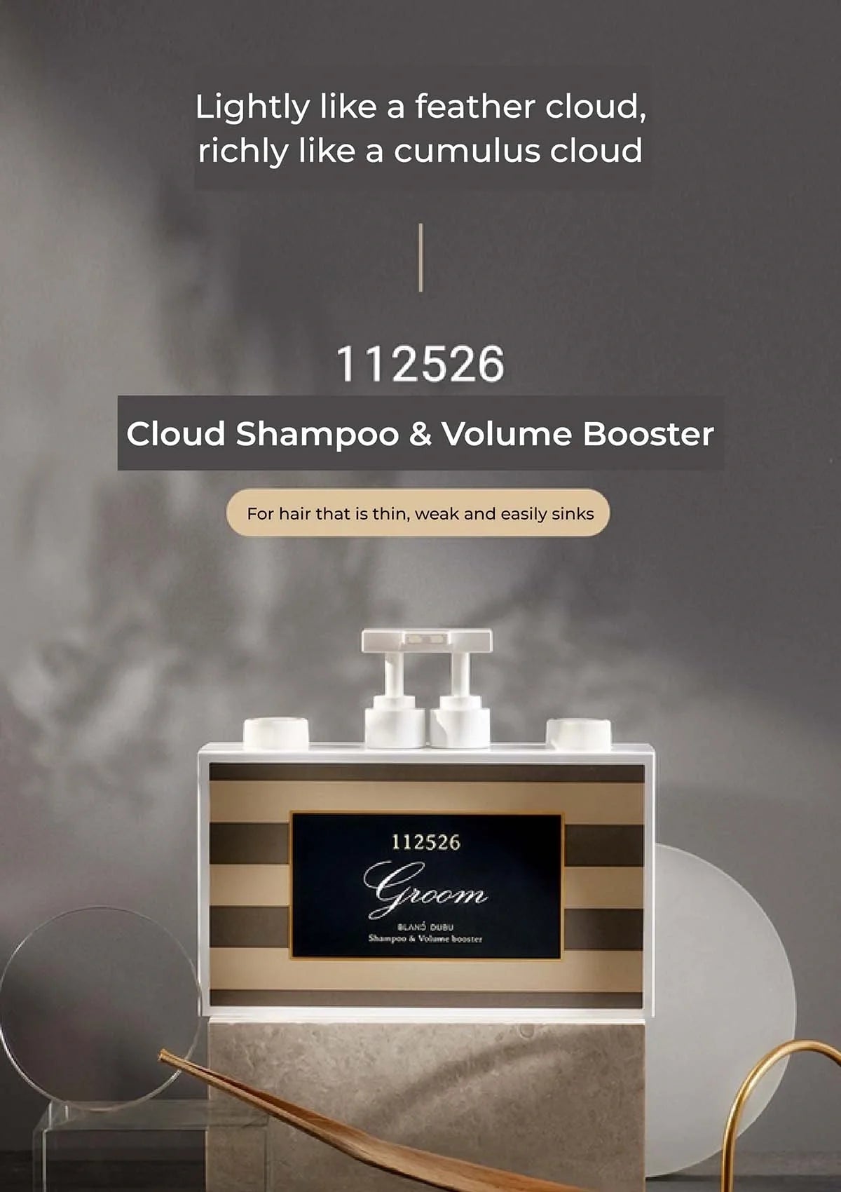 BLANC DUBU [BLANC DUBU] 112526 Groom Shampoo & Volume Booster I Booster Scalp Brush I Groom Vitamin Power Hair Essence - Image 3 - BLANC DUBU