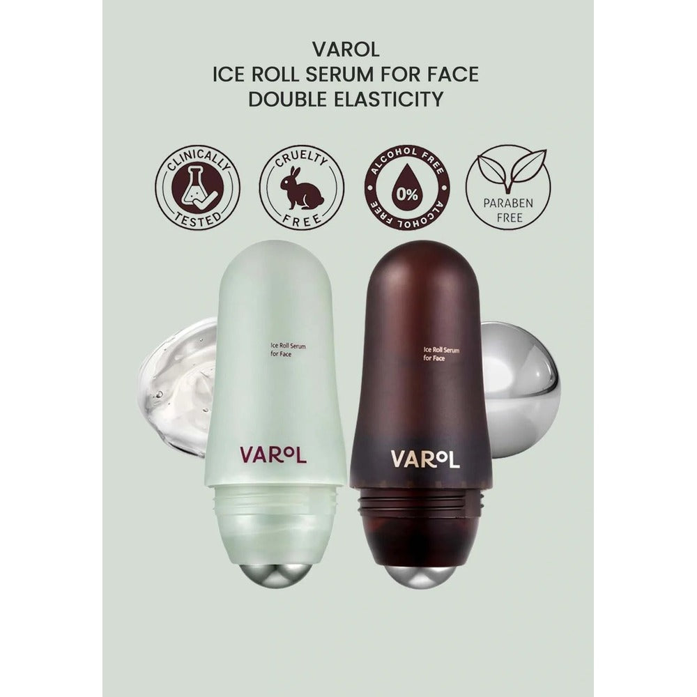VAROL [VAROL] Ice Roll Serum for Face — Pore Tightening & Double Elasticity (50ml)