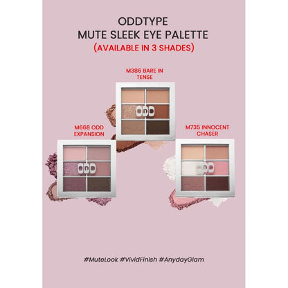 ODDTYPE [ODDTYPE] Mute Sleek Eye Palette 9g