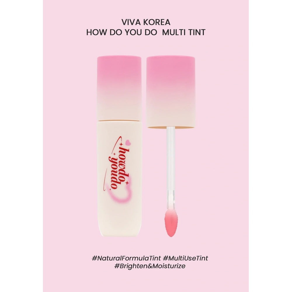 VIVA KOREA [VIVA KOREA] How Do You Do Multi Tint (Pink) 4.5ml - VIVA KOREA