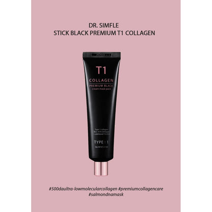 DR. SIMFLE [DR. SIMFLE] Stick Black Premium T1 Collagen 100 Mask 60ml
