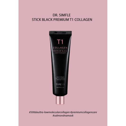 DR. SIMFLE [DR. SIMFLE] Stick Black Premium T1 Collagen 100 Mask 60ml