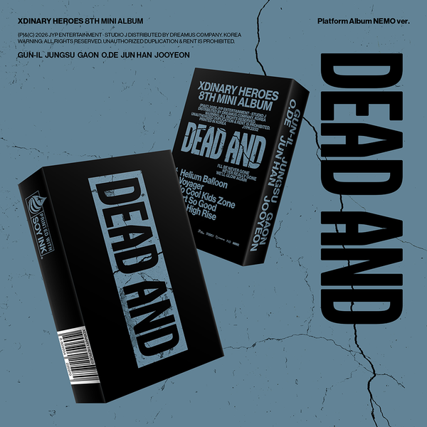 Xdinary Heroes - 8th Mini Album [DEAD AND] (Platform Album NEMO Ver.)