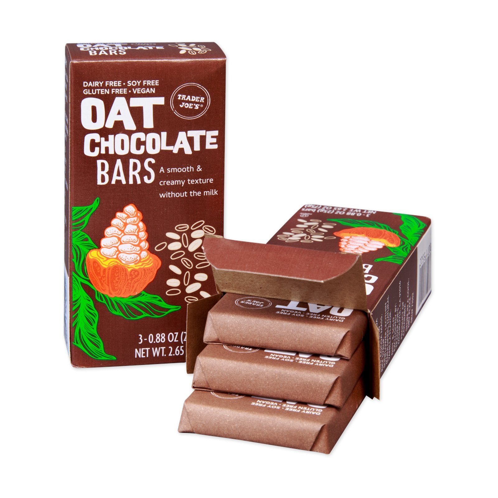 Oat Chocolate Bars