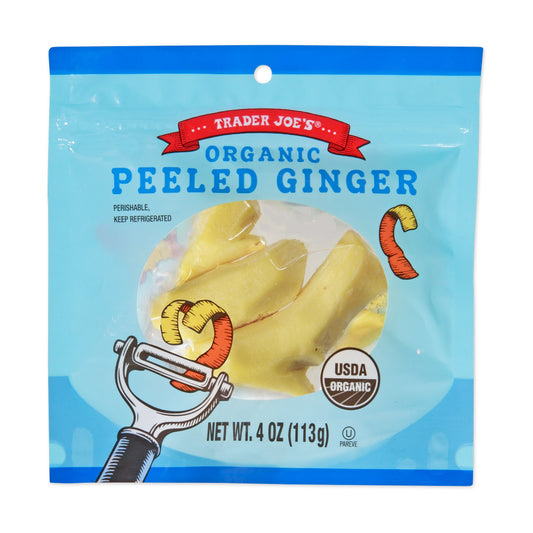 Organic Peeled Ginger