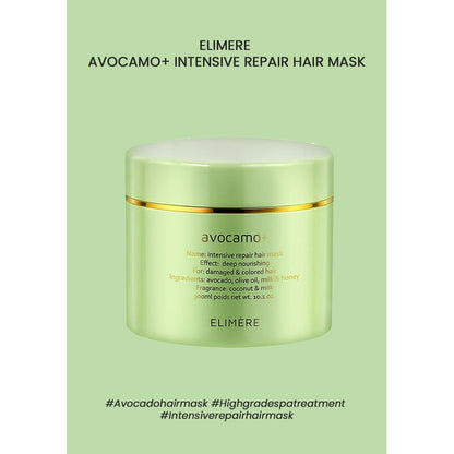 ELIMÉRE [ELIMERE] Avocamo+ Intensive Hair Repair Mask + Hair Essence 120ml