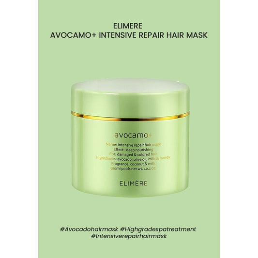 ELIMÉRE [ELIMERE] Avocamo+ Intensive Hair Repair Mask + Hair Essence 120ml