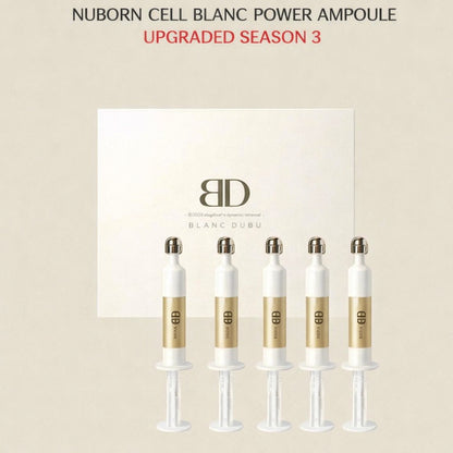 Nuborn Cell Blanc Power Ampoule Upgraded Season 3 (1 Box = 5 Ampoules x 7ml)