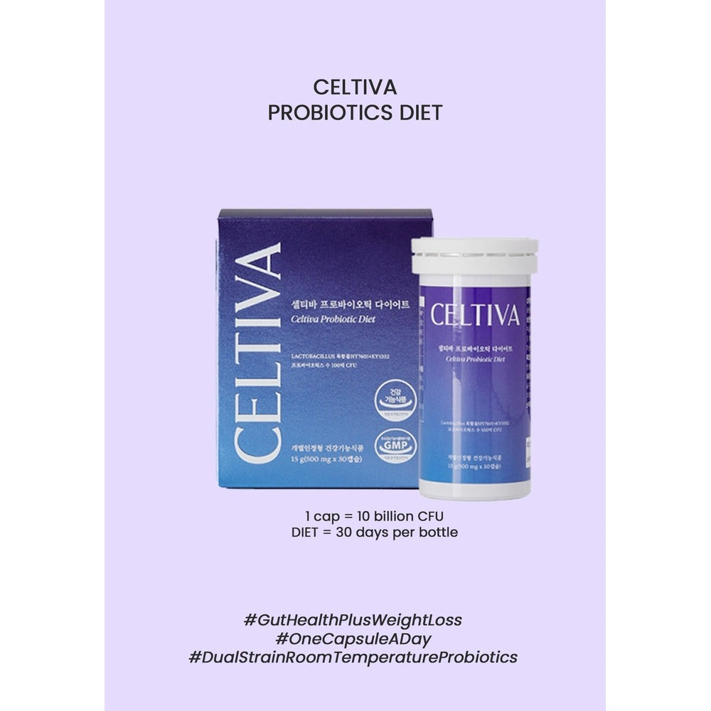 CELTIVA [CELTIVA] Probiotics W 50 Billion CFU for Digestive and Vaginal Health (1 Box = 500mg X 30 Capsules)