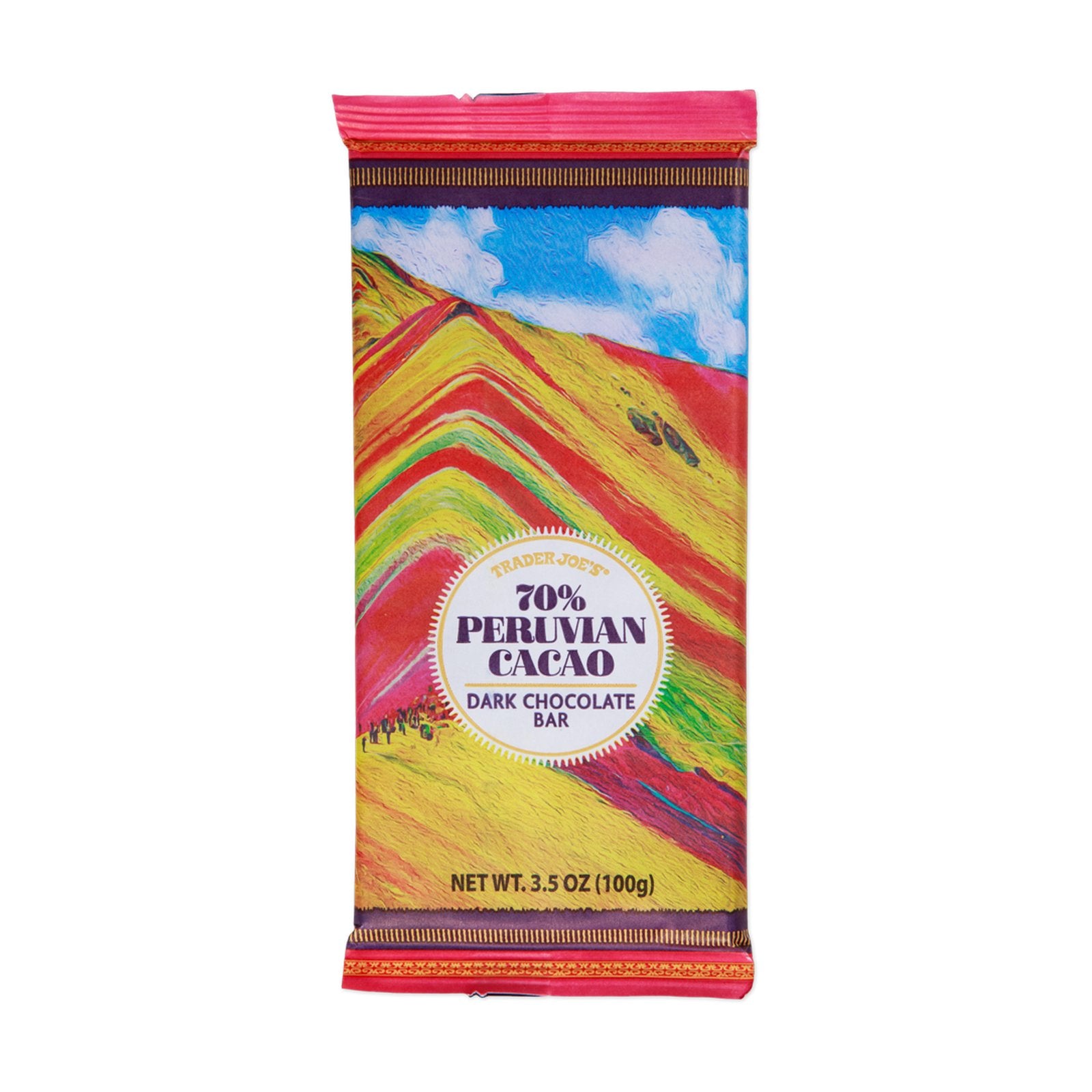 70% Peruvian Cacao Dark Chocolate Bar