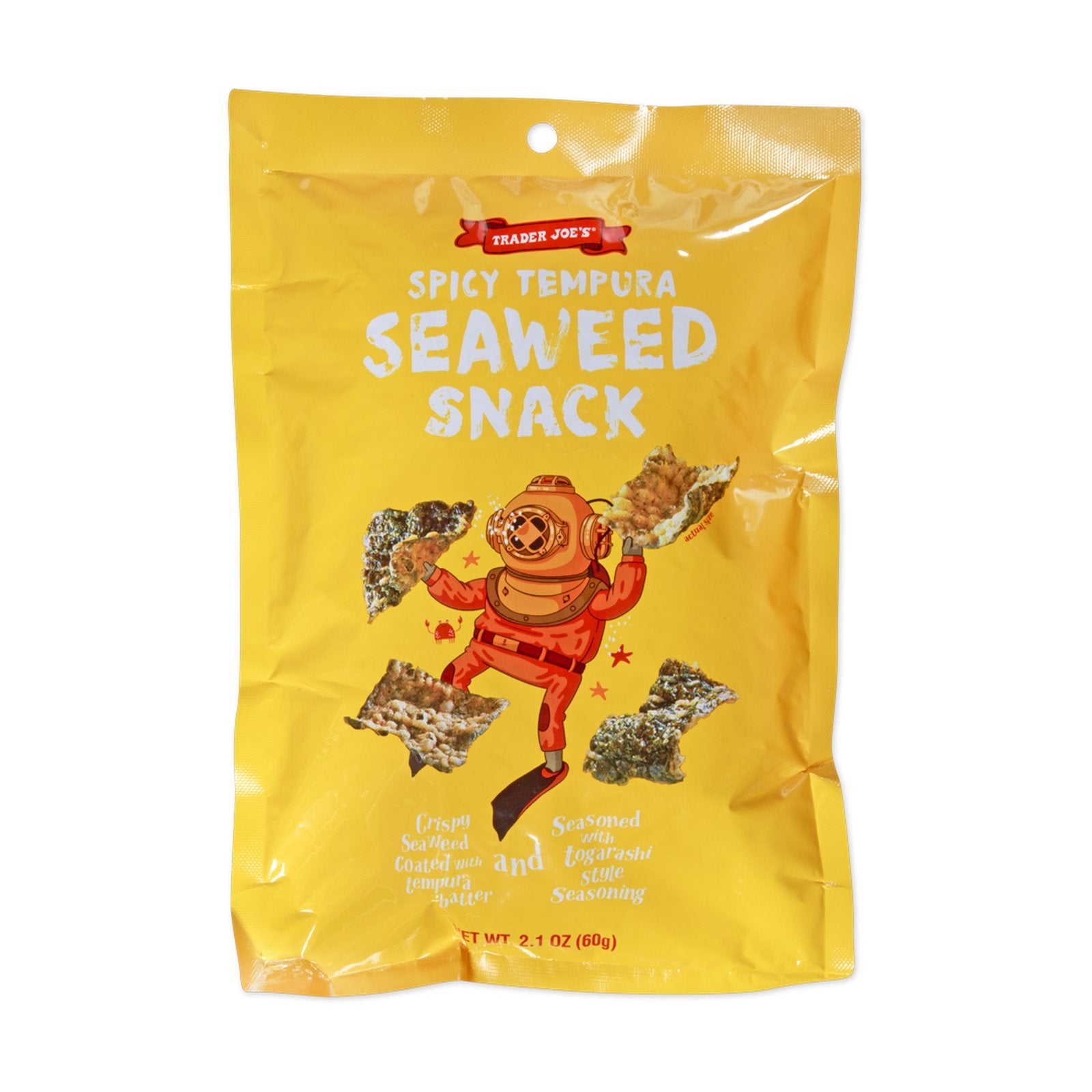 Spicy Tempura Seaweed Snack