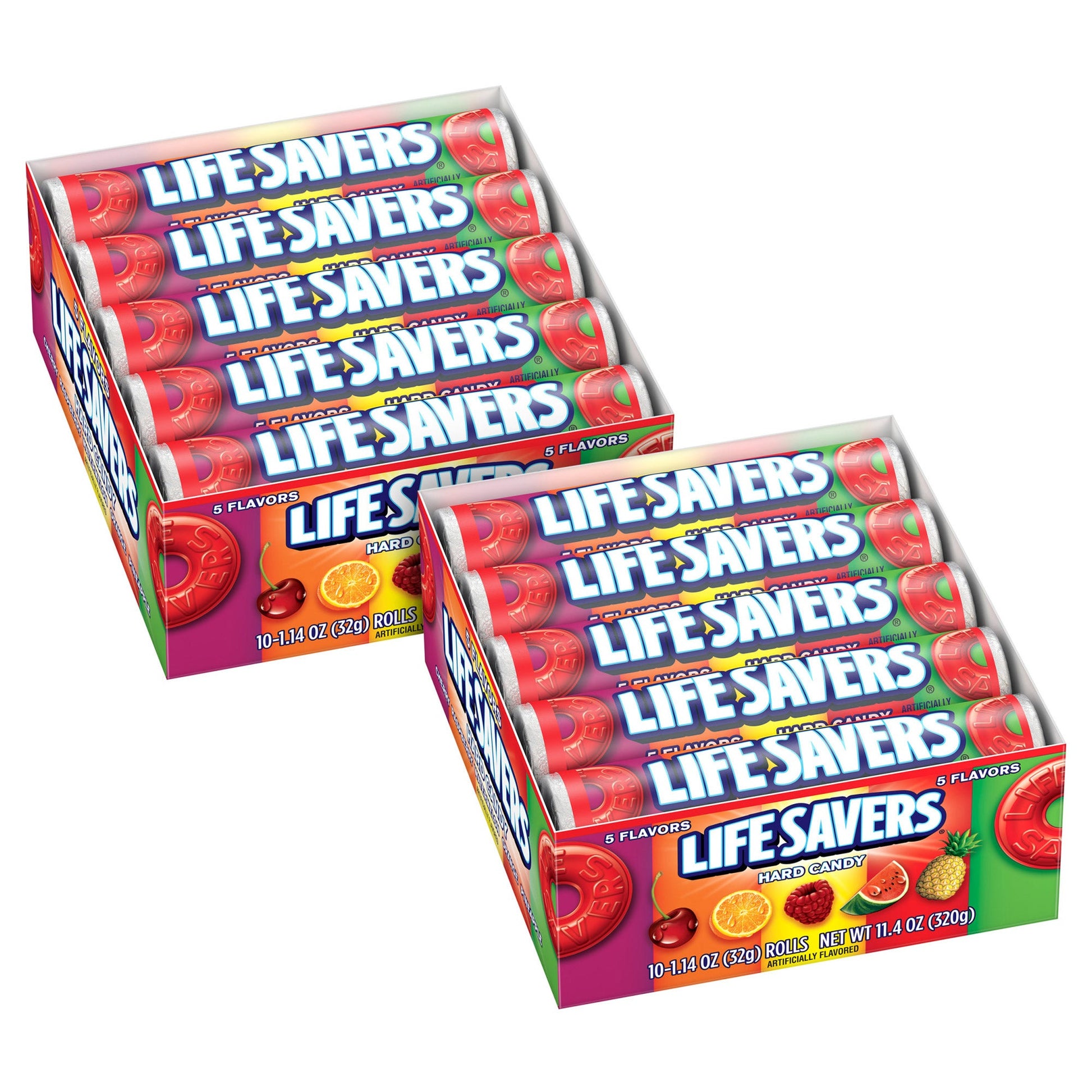 Life Savers Hard Candy, Original 5 Flavors, 1.14 oz, 20-count