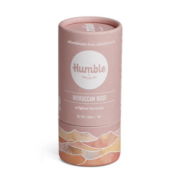 Humble Brands Moroccan Rose Aluminum-Free Deodorant Stick