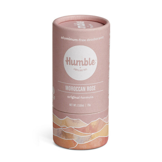 Humble Brands Moroccan Rose Aluminum-Free Deodorant Stick
