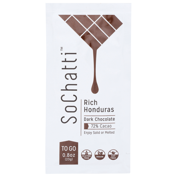 Sochatti Rich Honduras 72% Cacao Dark Chocolate