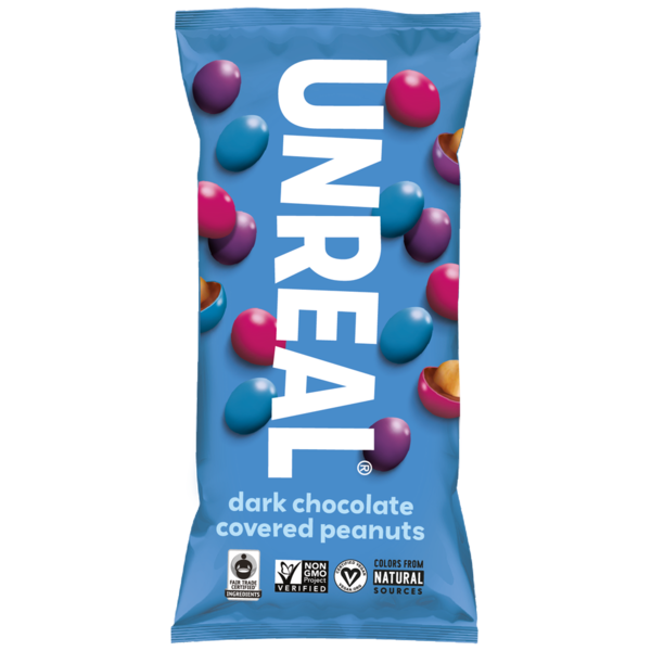 Unreal Dark Chocolate Covered Peanut Gems