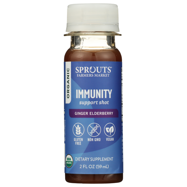 Sprouts Pomegranate Ginger & Elderberry Immunity Shot