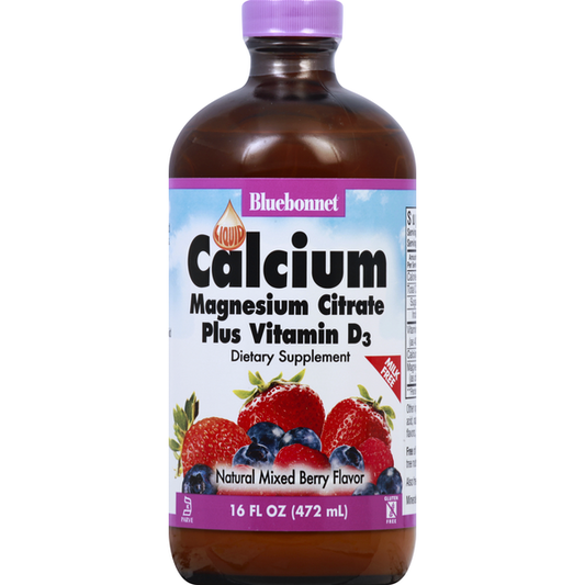 Bluebonnet Mixed Berry Calcium Magnesium Citrate