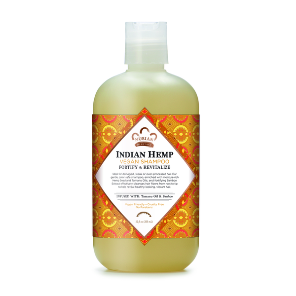 Nubian Heritage Indian Hemp Fortify & Revitalize Vegan Shampoo